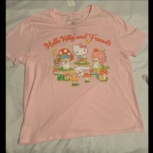 Pink Hello Kitty and friends T-shirt NWT